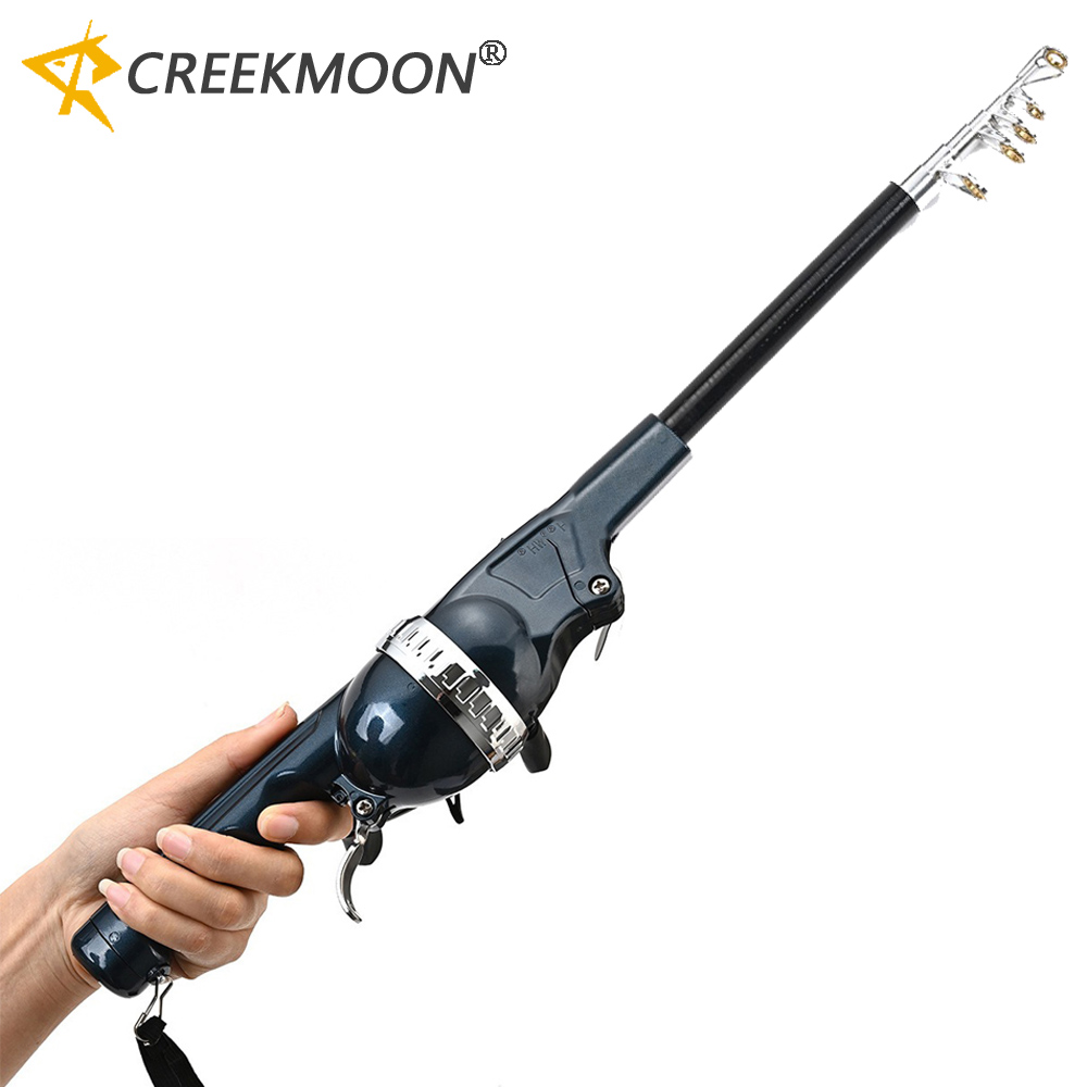 Fishing Rod Combo - 1 ชุดทนทาน Telescopic Mini Fishing Rod