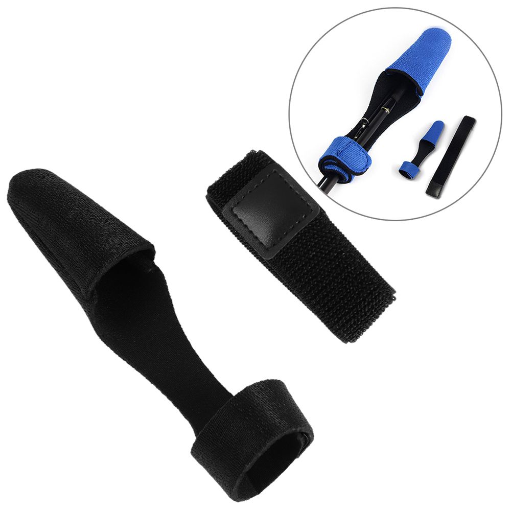 Fishing Rod Case - สีแดงสีฟ้าสีดำ Neoprene เบ็ดตกปลาเคล็ดลับครอบคลุม Truss Cane แขนถุงมือถุงมือถุงมือป้องกันกรณีตกปลาแขน
