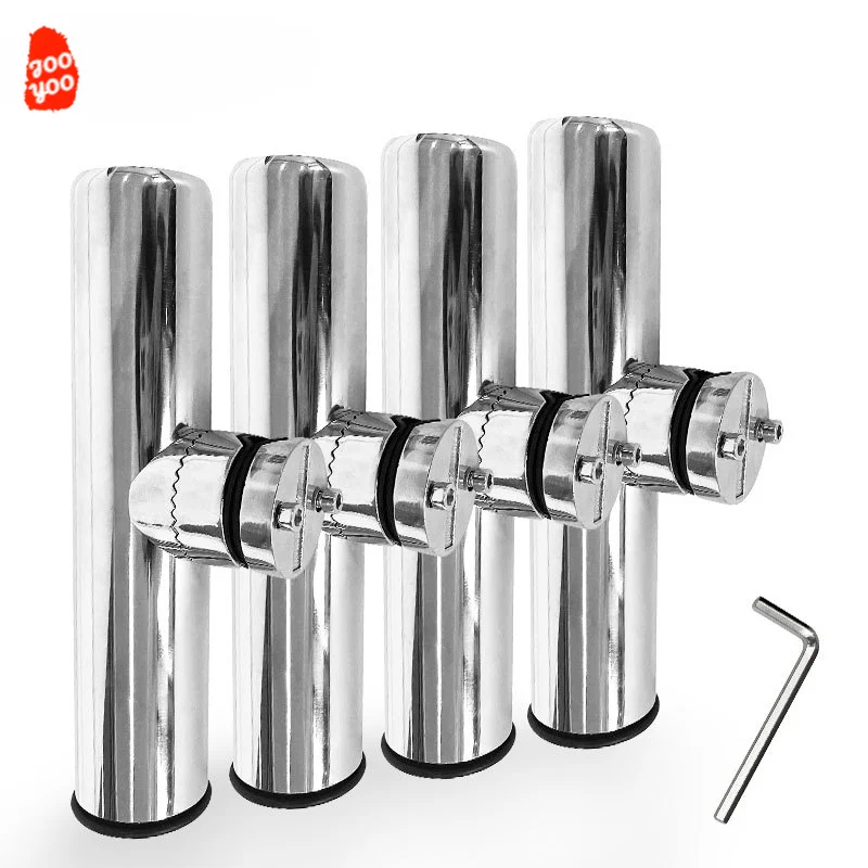 Fishing Rod Rack - ชั้นวางเบ็ดตกปลาสแตนเลส dudukan joran 1ชิ้นอุปกรณ์ตกปลาอุปกรณ์ตกปลา