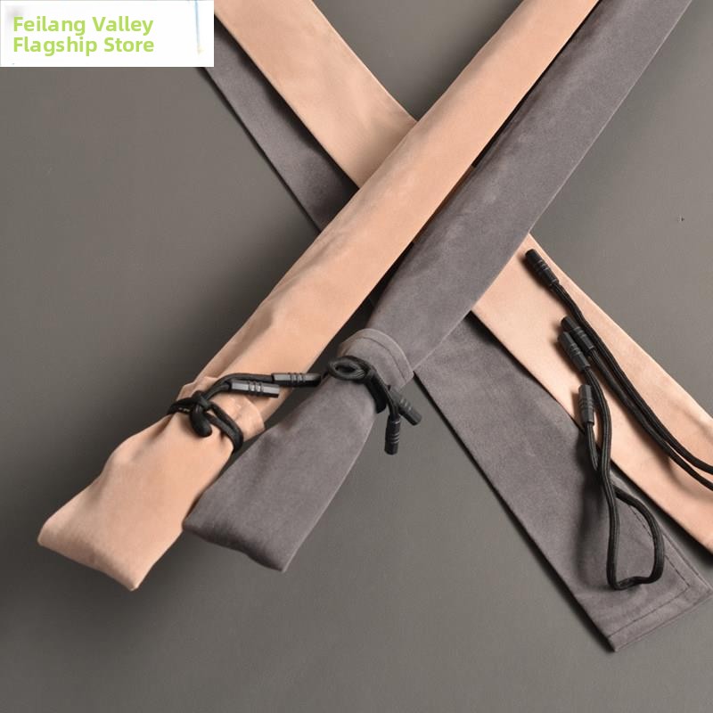 Fishing Rod Case - กระเป๋าเก็บคันเบ็ดแบบกำมะหยี่หนาพิเศษ พร้อมหูหิ้ว ป้องกันภายนอก สำหรับคันเบ็ดตกปลาคาร์พ กระเป๋าคลุมป้องกันคันเบ็ด