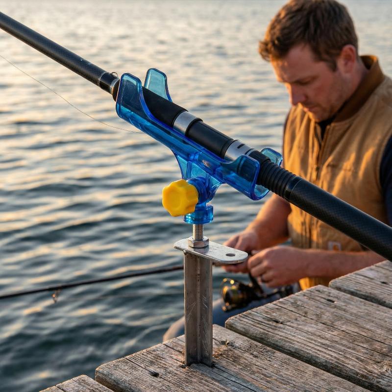 Fishing Rod Boat - ที่วางคันเบ็ดตกปลา ปรับได้ 360 องศา สำหรับเรือคายัค ติดตั้งง่าย