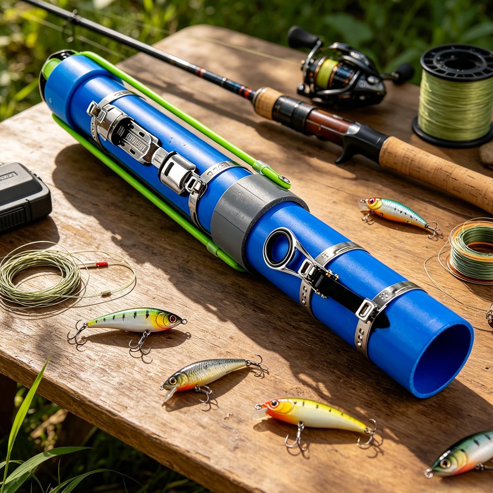 Fishing Rod Spinning - คันเบ็ดตกปลาแบบสปินนิ่งพร้อมรอก สำหรับตีเหยื่อตกปลา ใช้ได้กับปลาแบส ปลาเทราต์ ปลาดุก ปลาทะเล