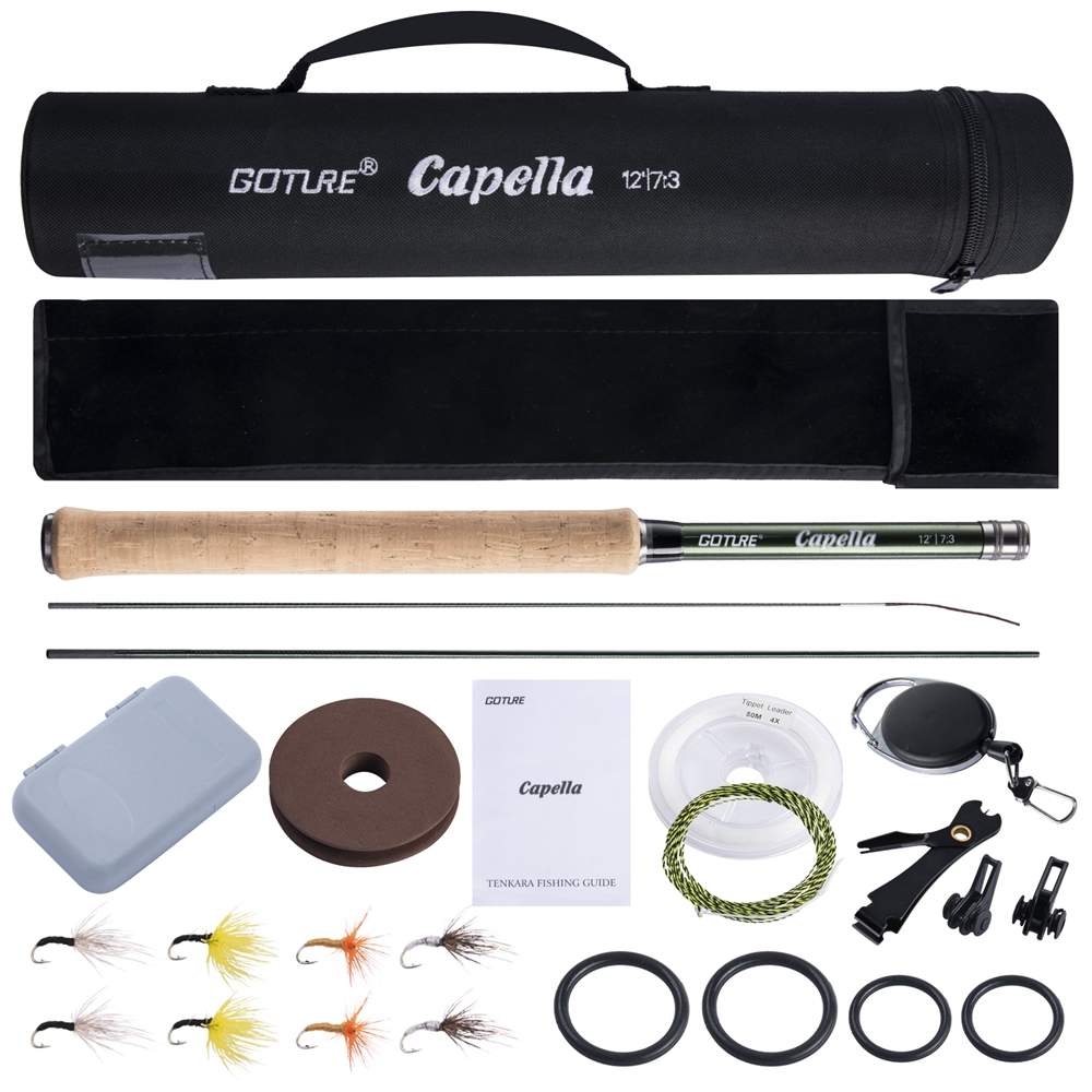 Fishing Rod Combo - Goture Tenkara Fly Fishing Rod Combo