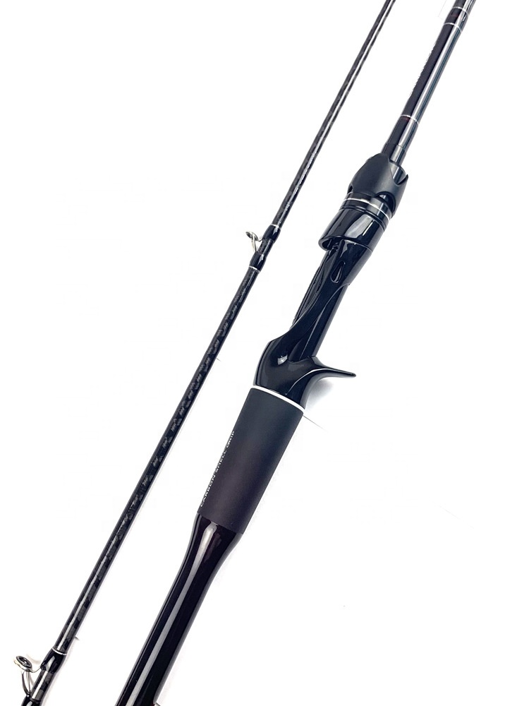 Fishing Rod Boat - คันเบ็ดตกปลาสำหรับเรือ คันเบ็ดคาร์บอนไฟเบอร์แบบยืดหดได้ แข็งพิเศษ สำหรับน้ำเค็ม ขนาด 2.08