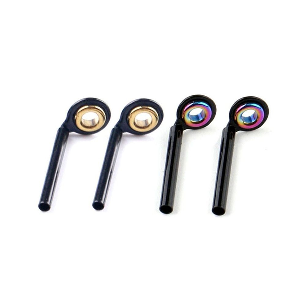 Fishing Rod Guide Replacement - ใหม่ O แหวนตกปลา Rod ท่องเที่ยวสแตนเลสรูปไข่เคล็ดลับชุดซ่อม 0.8