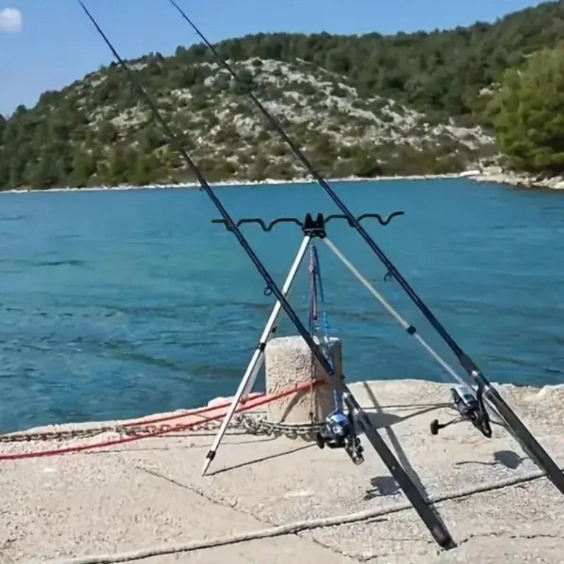 ชุดอุปกรณ์ตกปลา 1 ชุด ขาตั้งคั - Fishing Rod Casting บทวิจารณ์และราคา