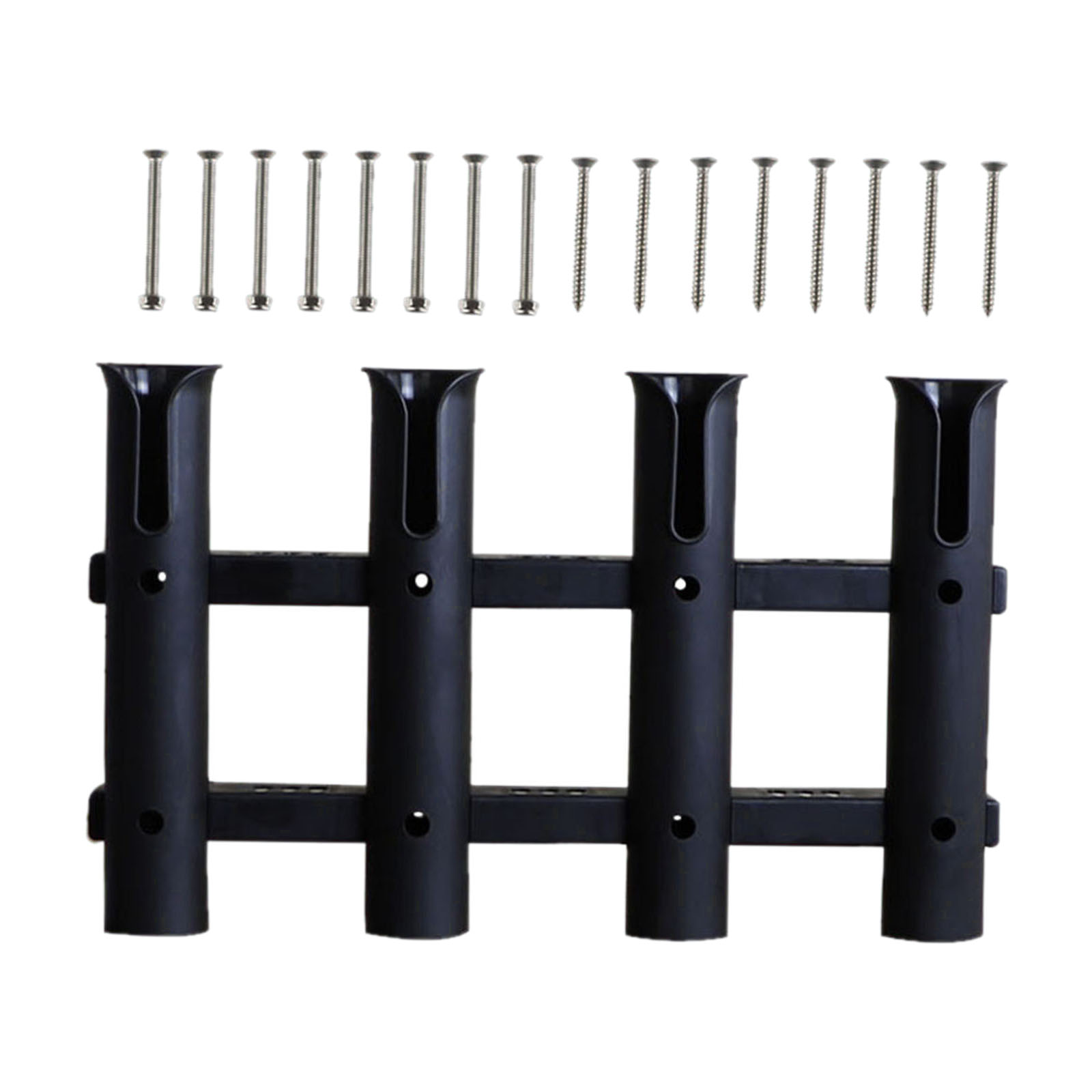 ผู้ถือคันเบ็ด 4 เสาแบบพกพาสําห - Fishing Rod Boat บทวิจารณ์และราคา