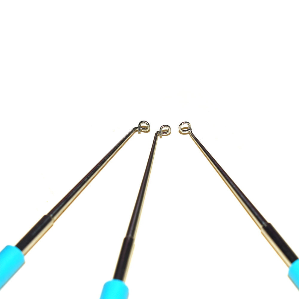1ชิ้นตะขอตกปลาสแตนเลสปลอดภัยอุ - Fishing Rod Building Kit บทวิจารณ์และราคา