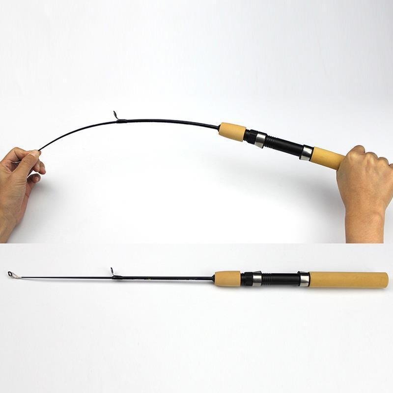 คันเบ็ดตกปลาน้ำแข็งแบบพกพา น้ำ - Fishing Rod Spinning บทวิจารณ์และราคา