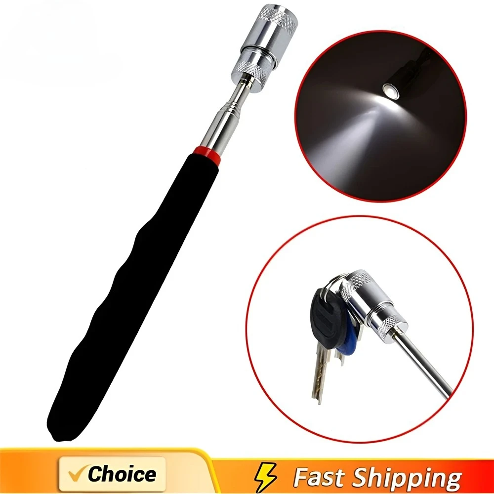 Telescopic Magnetic ปากกา LED  - Fishing Rod Travel บทวิจารณ์และราคา