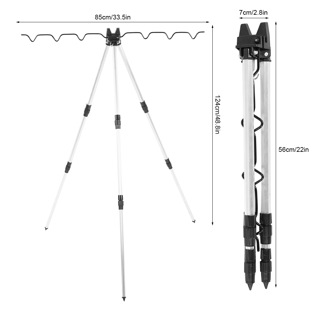 ขาตั้งคันเบ็ดตกปลาอเนกประสงค์  - Fishing Rod Casting บทวิจารณ์และราคา