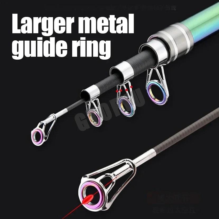 คันเบ็ดตกปลาแบบยืดหดได้ 2.1 ม. - Fishing Rod Surf บทวิจารณ์และราคา