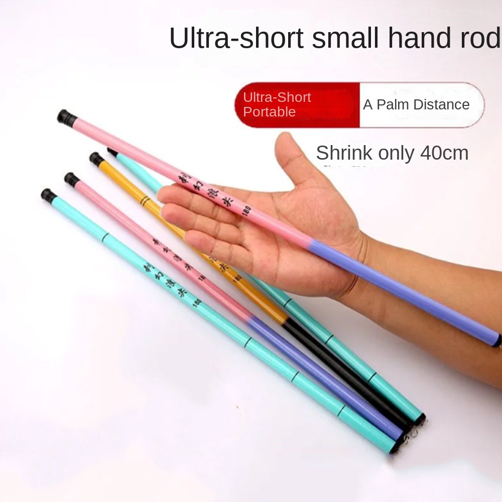 คันเบ็ดตกปลาแบบยืดหดได้ 40 ซม. - Fishing Rod Telescopic บทวิจารณ์และราคา