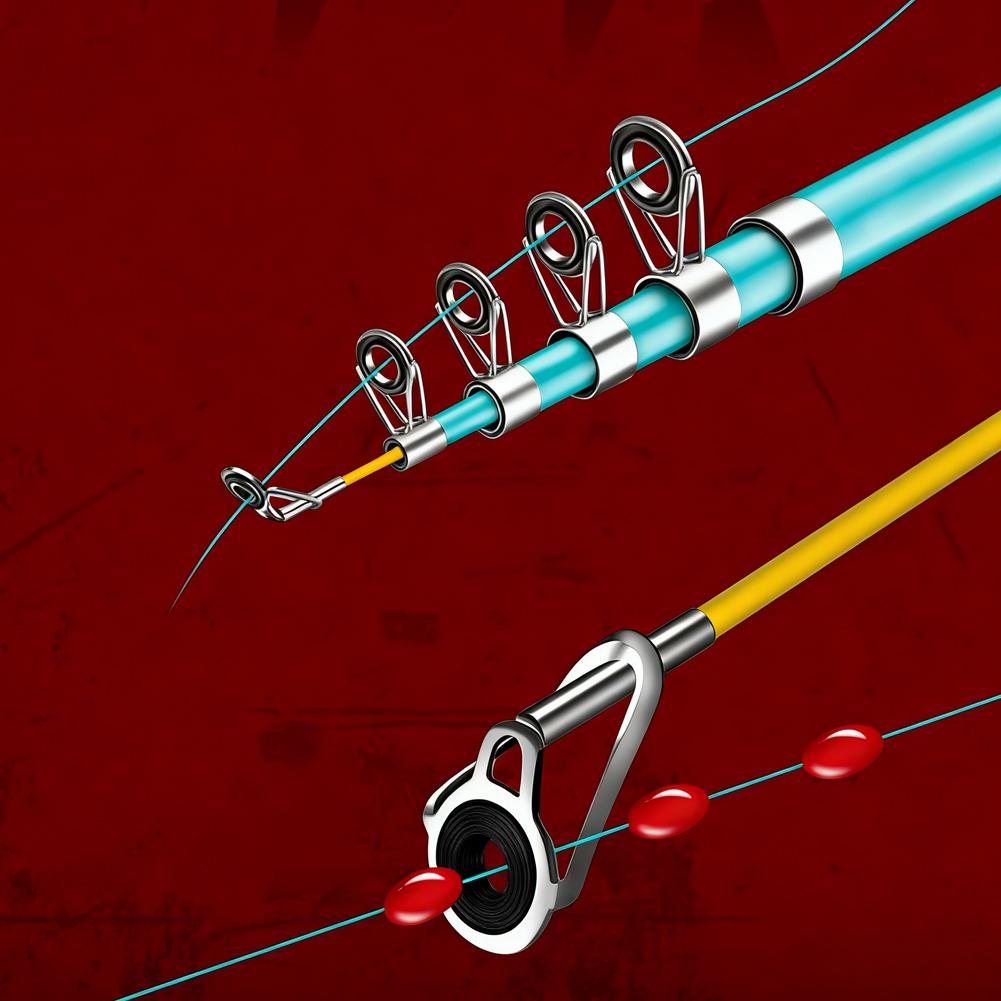 ชุดซ่อมปลายคันเบ็ด 10 ชิ้น ชุด - Fishing Rod Casting บทวิจารณ์และราคา