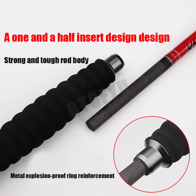 คันเบ็ดตกปลาทะเลน้ำเค็ม 1.6 เม - Fishing Rod Surf บทวิจารณ์และราคา