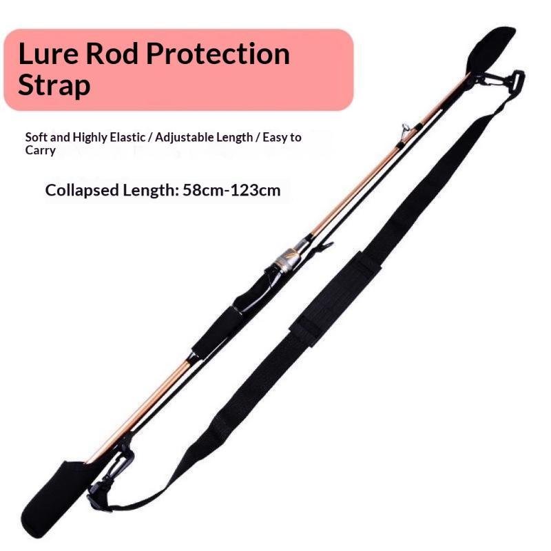 สายรัดคันเบ็ดแบบปรับได้พร้อมฝา - Fishing Rod Combo บทวิจารณ์และราคา