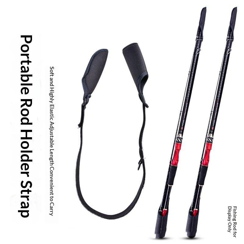 สายรัดคันเบ็ดแบบปรับได้พร้อมฝา - Fishing Rod Combo บทวิจารณ์และราคา