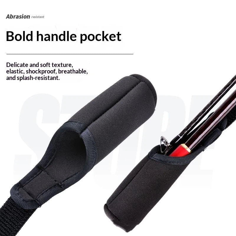 สายรัดคันเบ็ดแบบปรับได้พร้อมฝา - Fishing Rod Combo บทวิจารณ์และราคา