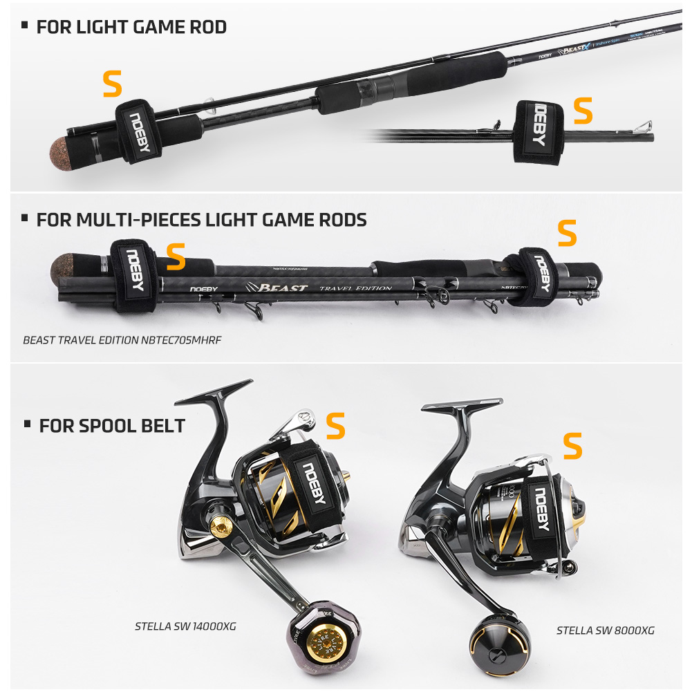 สายรัดคันเบ็ดตกปลา NOEBY สายป้ - Fishing Rod Spinning บทวิจารณ์และราคา