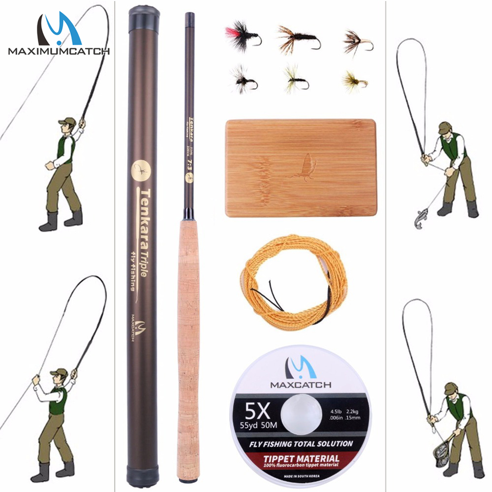 Maximumcatch 9-13FT V-Tenkara  - Fishing Rod Carbon Fiber บทวิจารณ์และราคา