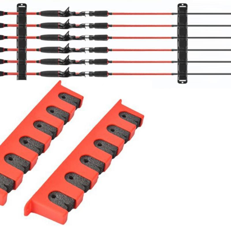 ที่แขวนคันเบ็ดตกปลาแบบติดผนัง  - Fishing Rod Rack บทวิจารณ์และราคา