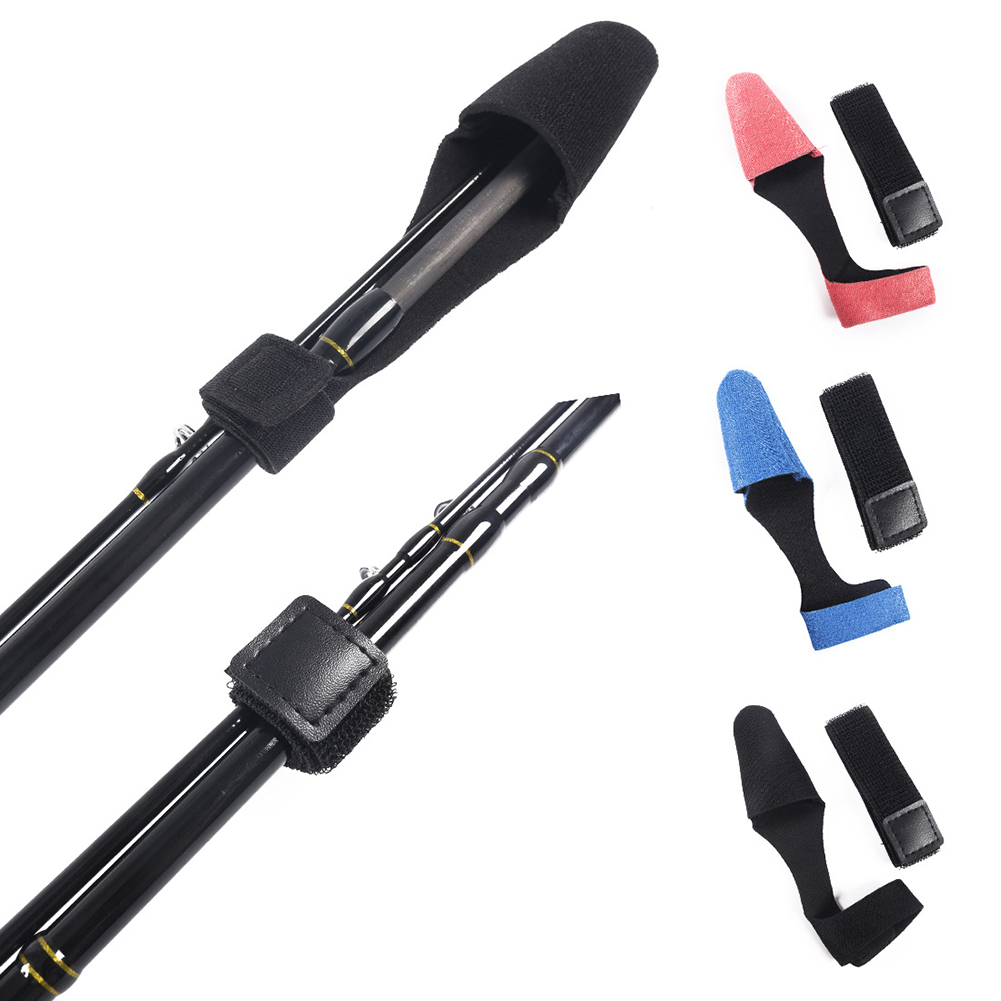 1-5PCS ตกปลา Rod Tie TIP COVER - Fishing Rod Case บทวิจารณ์และราคา