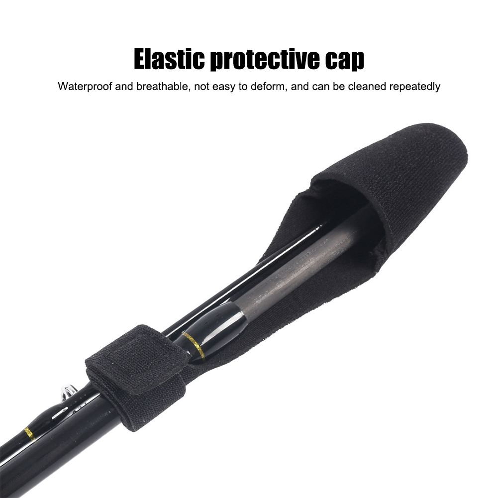 1-5PCS ตกปลา Rod Tie TIP COVER - Fishing Rod Case บทวิจารณ์และราคา