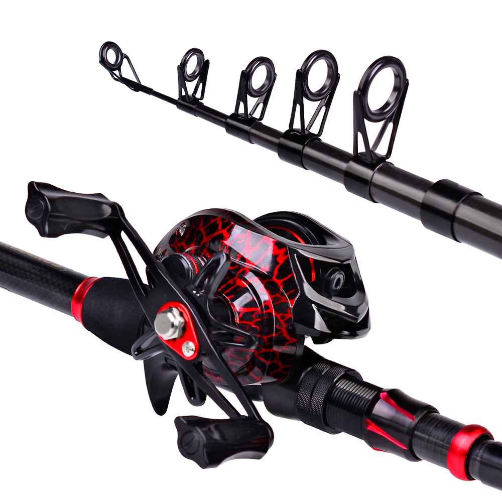 ชุดคันเบ็ดคาร์บอนไฟเบอร์แบบยาว - Fishing Rod Carbon Fiber บทวิจารณ์และราคา
