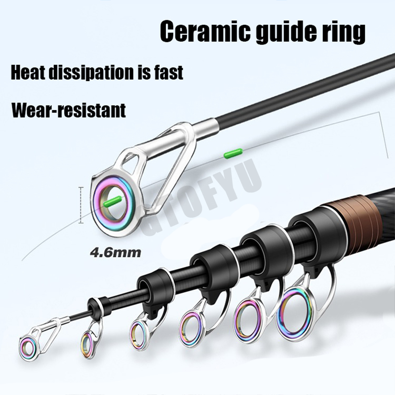 คันเบ็ดตกปลาแบบยืดหดได้ 2.1M 2 - Fishing Rod Surf บทวิจารณ์และราคา