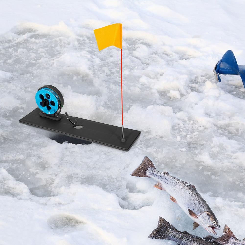 เบ็ดตกปลาน้ําแข็ง Tip-up เบ็ดต - Fishing Rod Ice บทวิจารณ์และราคา