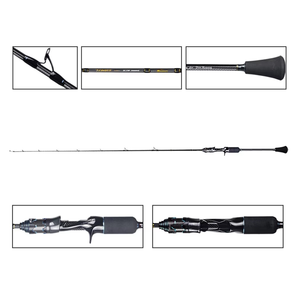 คันเบ็ดตกปลาแบบสโลว์จิ๊กกิ้งคา - Fishing Rod Casting บทวิจารณ์และราคา