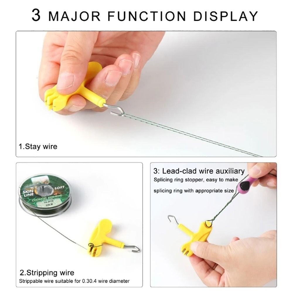 อุปกรณ์ตกปลา 3 in 1 แบบพกพา สำ - Fishing Rod Building Kit บทวิจารณ์และราคา