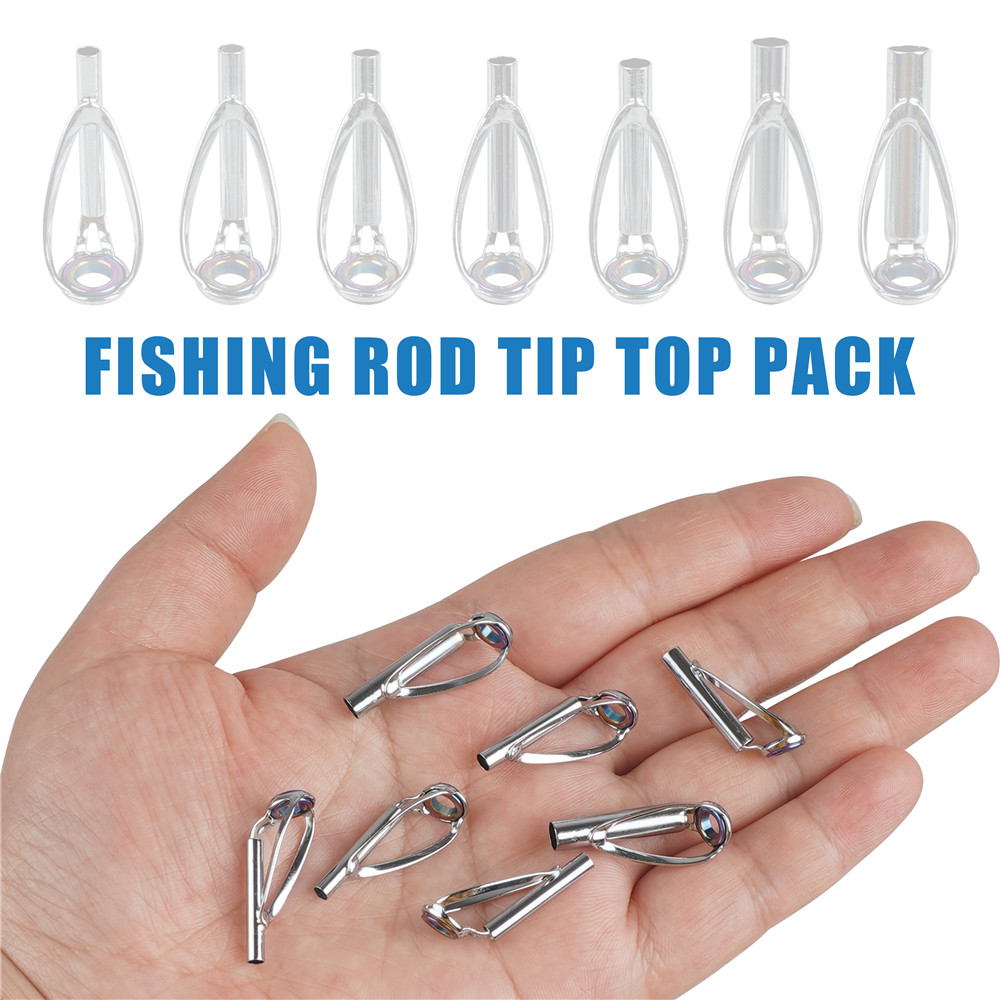 ชุดซ่อมไกด์คันเบ็ดตกปลา 10 ชิ้ - Fishing Rod Tip Replacement บทวิจารณ์และราคา
