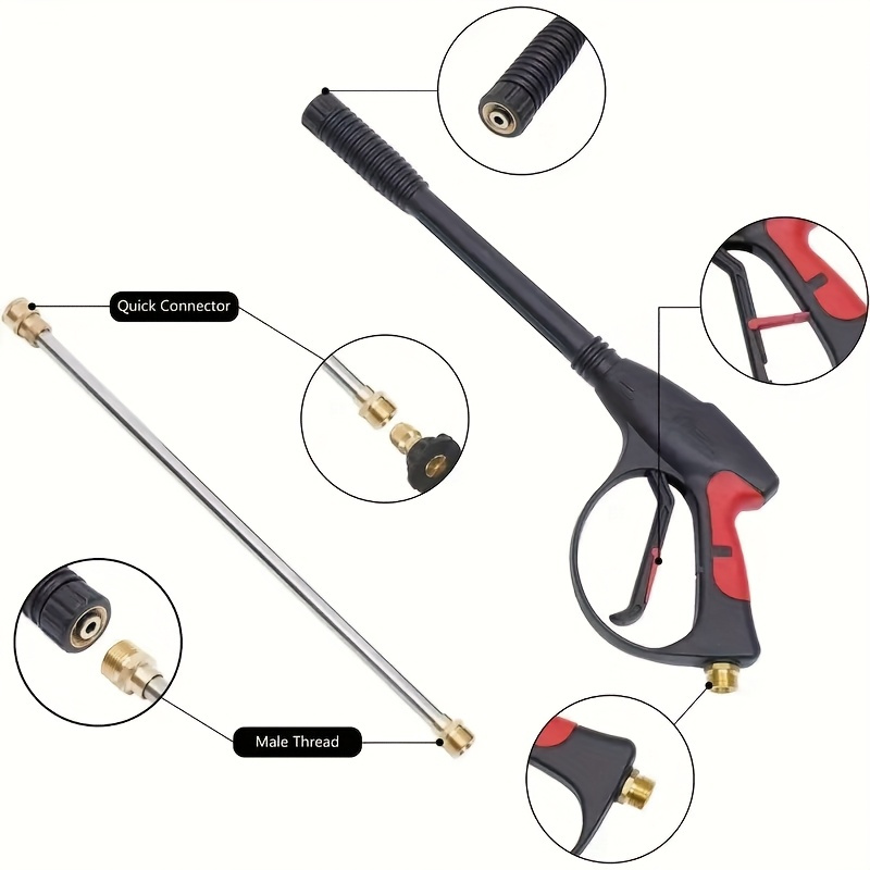 ปืนฉีดน้ำแรงดันสูงแบบพกพาพร้อม - Fishing Rod Travel บทวิจารณ์และราคา