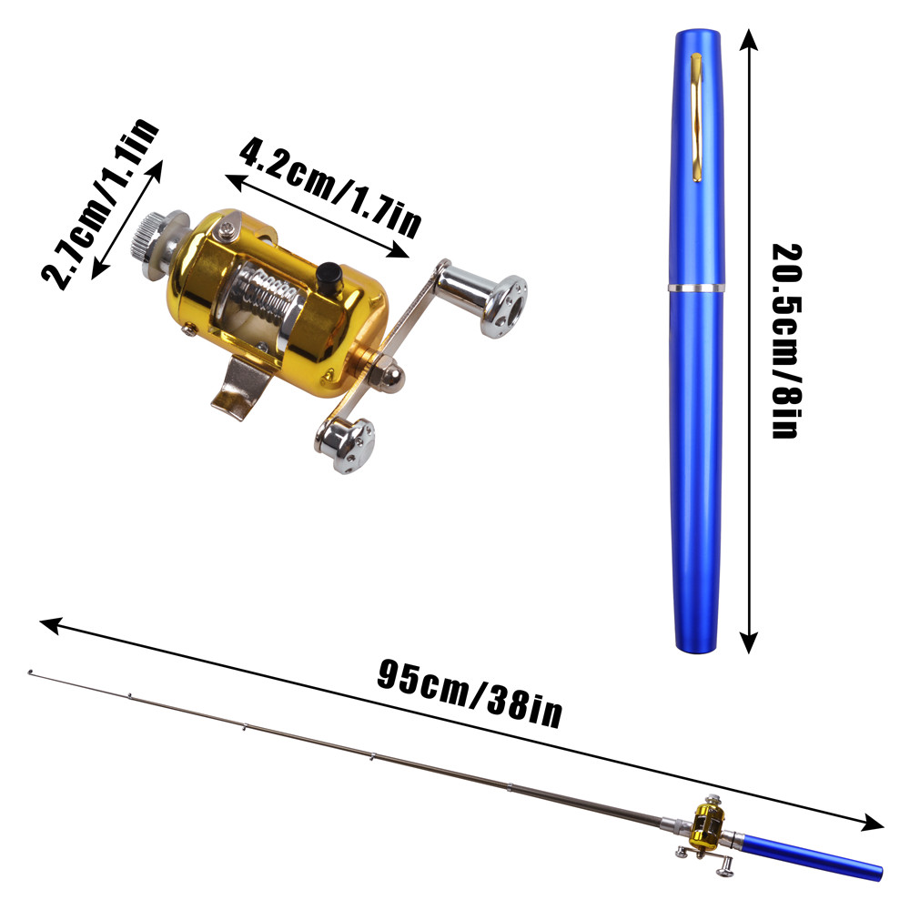 เบ็ดตกปลาน้ำแข็งขนาดเล็กพร้อมเ - Fishing Rod Ice บทวิจารณ์และราคา