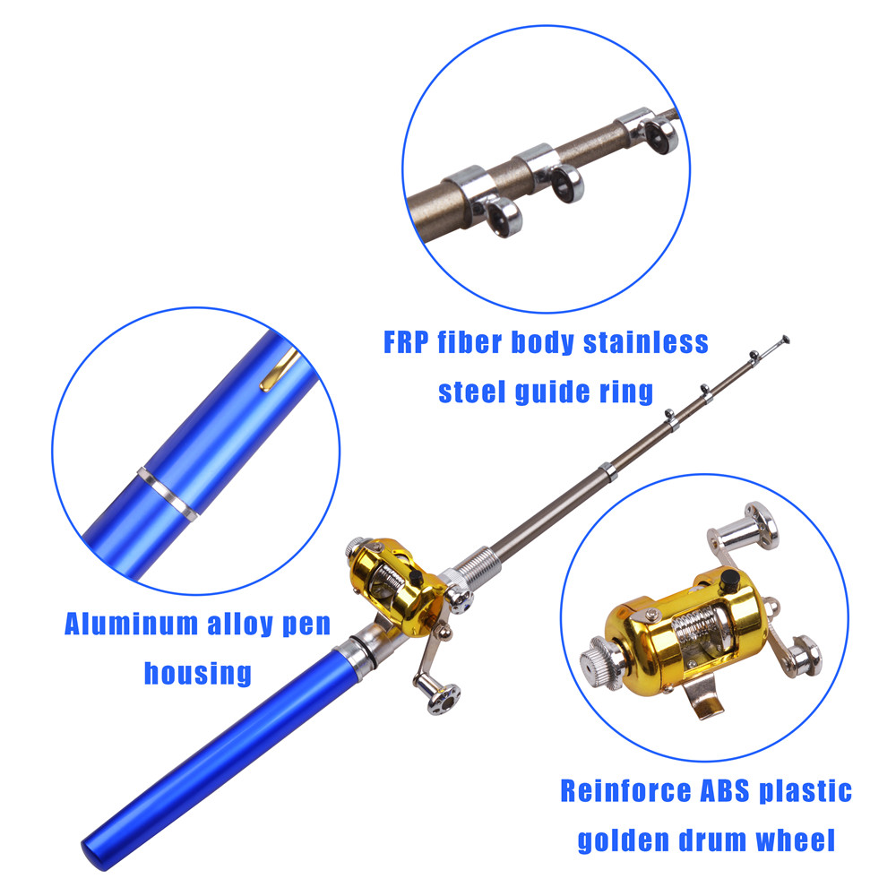เบ็ดตกปลาน้ำแข็งขนาดเล็กพร้อมเ - Fishing Rod Ice บทวิจารณ์และราคา