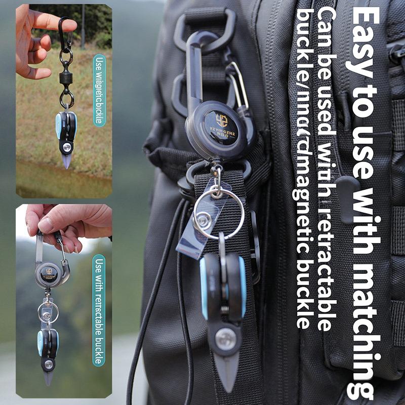 กรรไกรตัดสายเบ็ดตกปลาแบบพกพา ท - Fishing Rod Travel บทวิจารณ์และราคา